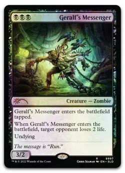 Geralf's Messenger (9997) #9997 (Foil) (NM) Secret Lair Drop SLD Magic MTG - Image 1