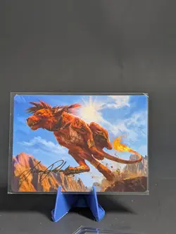 MTG Red XIII, Proud Warrior Art Series #30/53 Final Fantasy Art Series - Image 2