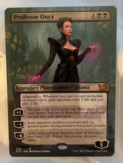MTG Magic The Gathering Professor Onyx *NP - Image 1