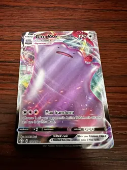 Pokemon TCG Ditto VMAX Shining Fates 051/072 Holo Ultra Rare - Image 1