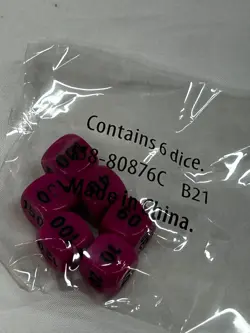 Pokemon Trading Card Game TCG - Sealed Damage Counter Dice Marnie Premium - Image 1