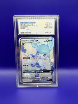 Pokemon Glaceon GX Full Art hidden fates Ace 10 - Image 1
