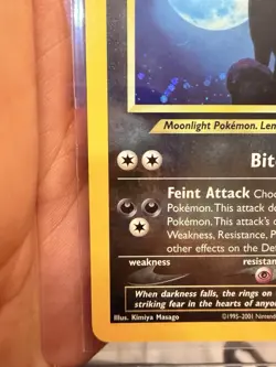 Umbreon 13/75 Neo Discovery Holo Rare Unlimited WOTC Pokemon TCG SWIRL!!! - Image 4