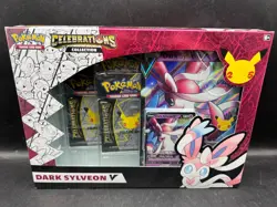 Pokemon Dark Sylveon V Celebrations Collection Box w/ Evolving Skies NEW SEALED 820650851773 - Image 1