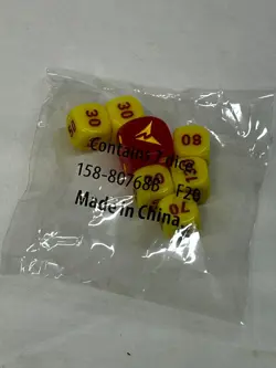 Pokemon Trading Card Game TCG - Sealed Damage Counter Dice Set (Vivid Voltage) - Image 1