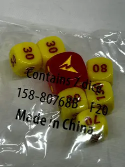 Pokemon Trading Card Game TCG - Sealed Damage Counter Dice Set (Vivid Voltage) - Image 2