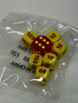 Pokemon Trading Card Game TCG - Sealed Damage Counter Dice Set (Vivid Voltage) - Image 3