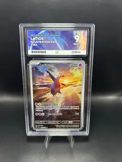 Latios 203/191 Pokemon TCG Surging Sparks Illustration Rare - ACE 9 - Image 1