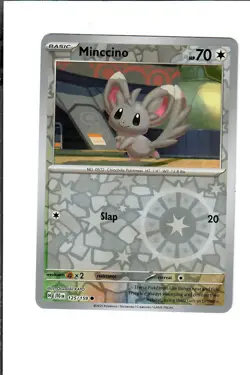 Minccino 125/159 Common Journey Together Pokemon Reverse Holo Near Mint - Image 1