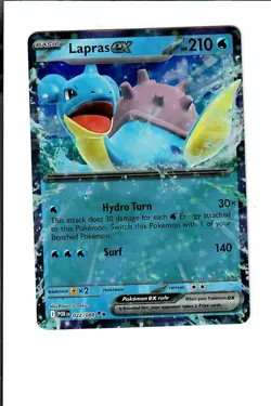 Lapras ex 022/088 Double Rare Perfect Order Pokemon Holo Near Mint - Image 1