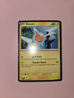 Pokemon TCG Scarlet & Violet Rotom 070/198 Cosmos Holo Exclusive NM - Image 1
