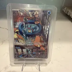 Squirtle SV07 Stellar Crown 148/142 Illustration Rare Holo English HP 60 - Image 3