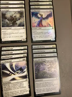 Mono White Angels Standard Legal MTG Custom 60 Card Deck Magic The Gathering - Image 4