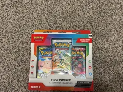 Pokemon First Partner Illustration Collection Series 2 Johto Unova Galar Sealed - Image 1