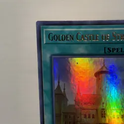 Golden Castle of Stromberg DUOV-EN094 Ultra Rare 1st Ed NM Yugioh TCG - Image 2
