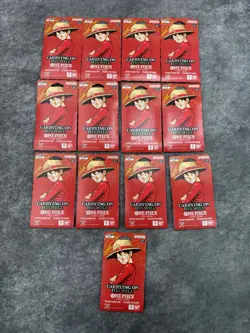 One Piece CCG Carrying On His Will Booster Pack OP13 English 13 PACKS SEALED - Image 1