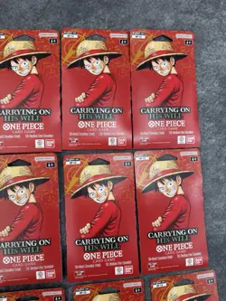 One Piece CCG Carrying On His Will Booster Pack OP13 English 13 PACKS SEALED - Image 3