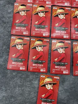One Piece CCG Carrying On His Will Booster Pack OP13 English 13 PACKS SEALED - Image 5
