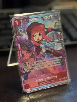 Jewelry Bonney (EB04-002) Alt Art - Adventure on Kami's Island OP15 English NM - Image 1