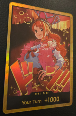 Gold DON!! Nami EB03 One Piece Heroines Edition Card - Image 4