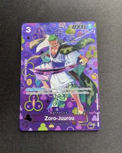 Zoro-Juurou SP OP05-067 R Emperors in the New World OP09 ONE PIECE Card English - Image 1