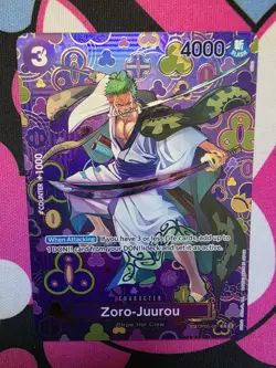 Zoro-Juurou SP OP05-067 Emperors in the New World OP09 ONE PIECE Card English NM - Image 1