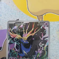 Pokemon TCG Xerneas Illustration Rare Full Art Holo 091/086 Chaos Rising NM - Image 3