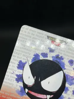 Gastly No. 092 Carddass Red 1996 Japanese Pokemon Card - Image 3