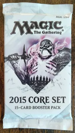 Magic: The Gathering (MtG), 3 factory sealed 2015 Core Set (M15) booster packs - Image 3