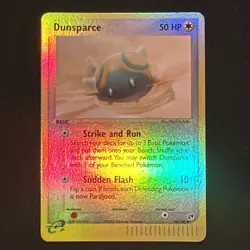 DUNSPARCE 60/100 EX Sandstorm REVERSE HOLO RH Pokemon TCG card NM - Image 1