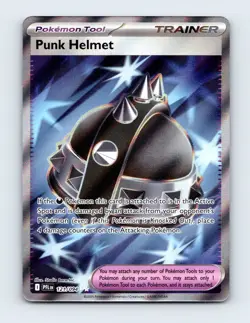 NM Punk Helmet 121/094 ME02: Phantasmal Flames Ultra Rare Pokemon Card - Image 1