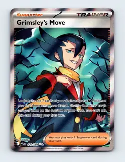 NM Grimsley's Move 120/094 ME02: Phantasmal Flames Ultra Rare Pokemon Card - Image 1
