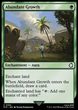Abundant Growth - Non-Foil - Fallout - 194 | MTG Card - Image 3