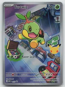 Pokemon - Turtwig 040 Promo Holofoil - ME: Mega Evolution Promo - NM - Image 1