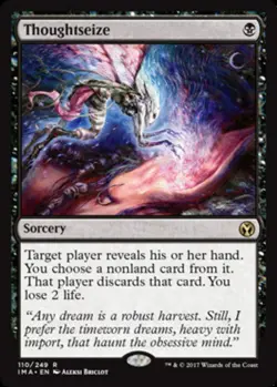 Thoughtseize - Foil NM, English MTG Iconic Masters - Image 1