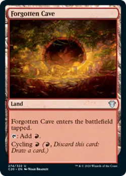 Forgotten Cave - Commander 2020 #274/322 MTG Magic The Gathering - Image 1
