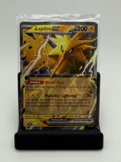 Pokemon TCG Zapdos ex #49 Black Star Promo Holo 2023 Scarlet & Violet Near Mint - Image 1