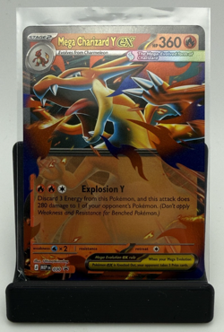Pokemon TCG Mega Charizard Y ex #030 Black Star Promo 2025 Phantasmal Flames - Image 1