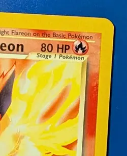 NEO Destiny Light Flareon 46/105 Vintage Pokemon Card Uncommon Original Owner NM - Image 4