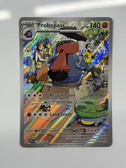 Pokemon Probopass Illustration Rare Holo 182/167 Sv06 Twilight Masquerade 140 HP - Image 1