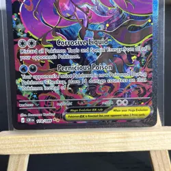 Mega Dragalge ex 118/086 Pokemon TCG Chaos Rising Special Illustration Rare SIR - Image 5
