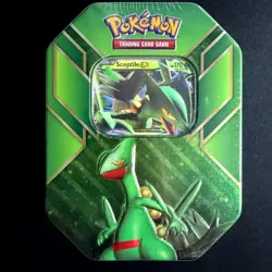 Sealed XY Hoenn Power Sceptile EX Tin Pokemon TCG 2015 MINT - Image 1