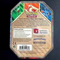 Sealed XY Hoenn Power Sceptile EX Tin Pokemon TCG 2015 MINT - Image 3