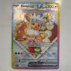 The Pokemon Company Eevee ex 174 SV Promo Holo English Basic 200 HP - Image 1