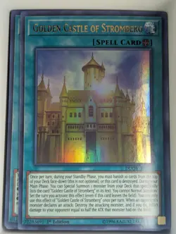 Golden Castle of Stromberg DUOV-EN094 Duel Overload Yu-Gi-Oh 1st Edition NM - Image 1