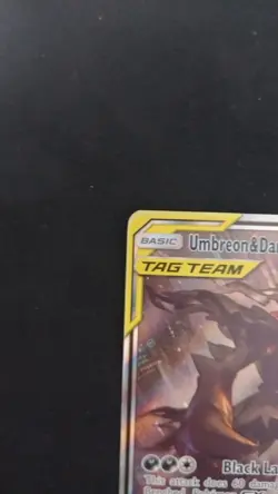 Pokemon TCG Umbreon & Darkrai GX SM241 Sun & Moon Promo Card NM - Image 4