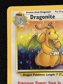 Pokemon Dragonite 4/62 *Near Mint* Fossil ‘Never Played Card’ (Nice Holo) - Image 2