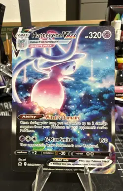 Hatterene VMAX GG47/GG70 SWSH: Crown Zenith: Galarian Gallery Holo - Image 1