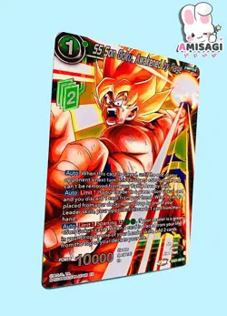 Dragon Ball Super Trading Card - SS Son Goku Awakened by Rage EX21-26 Foil - Image 2