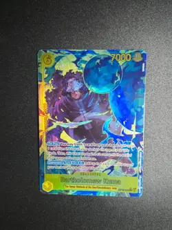OP12-119 Bartholomew Kuma SEC Alt Art One Piece TCG English Card Parallel - Image 1